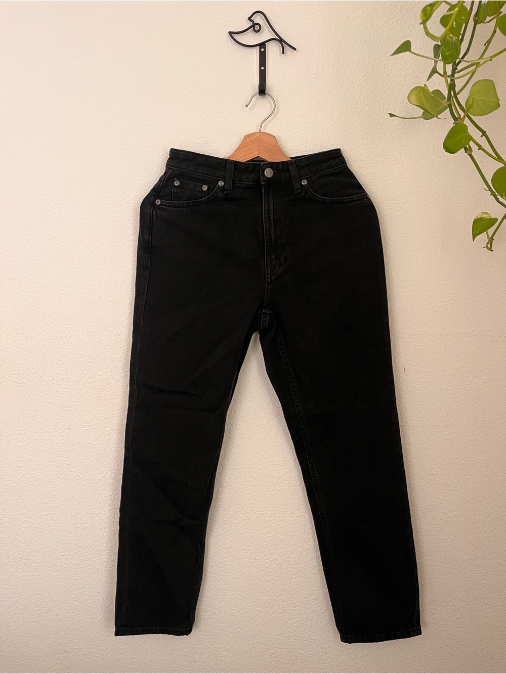 Nudie Jeans  Black Worn Women’s Jeans